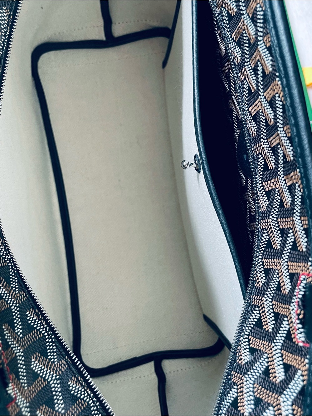Goyard Artois PM Tote Bag - Classic All Black - Picture 3 of 11
